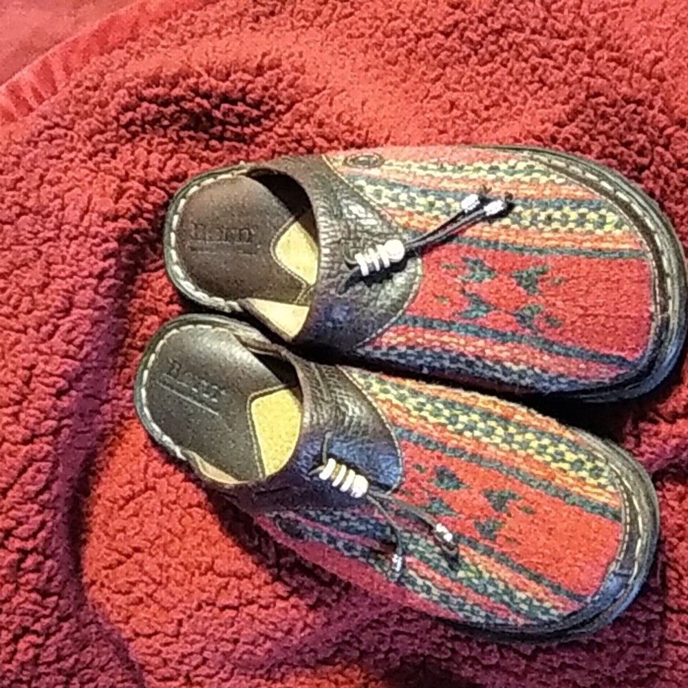 Born shoes leather